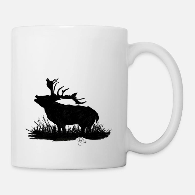 Burling deer - Mug - white