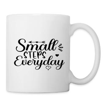 Small Steps Everyday - Mug - white - Right