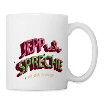 hund lustiger spruch lieblingshund bday witzig - Tasse - Weiß - Rechts