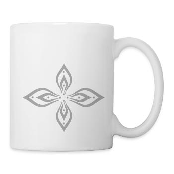 Symbol Geschenk Ornament Ethnic Spirit Thai Lotus - Tasse - Weiß - Rechts