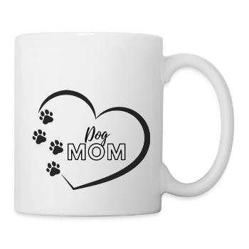 Maman chien - Mug blanc - blanc - Droite