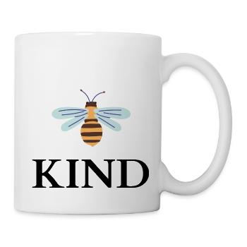 be kind - Tasse - Weiß - Rechts