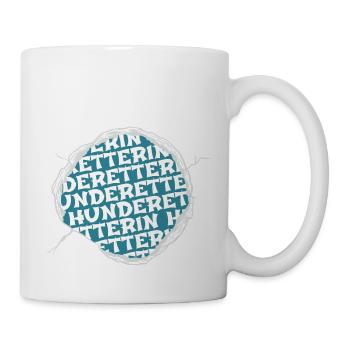 gerechtigkeit tierrechte freunde chihuahua pudel - Tasse - Weiß - Rechts