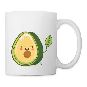 Le délicieux avocat - Mug blanc - blanc - Droite