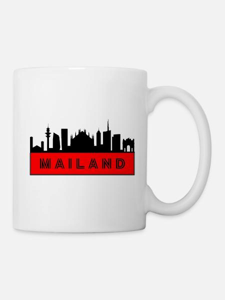 City of Milan - Italy - Mug - white