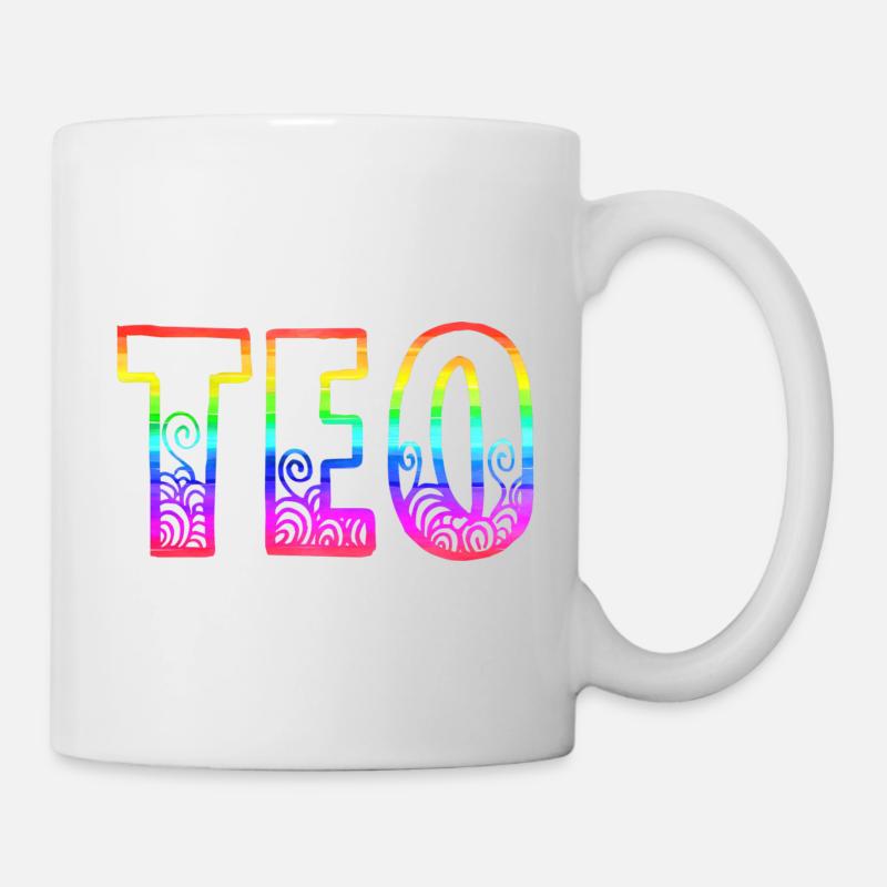 Teo RS Rainbow - Mug - white