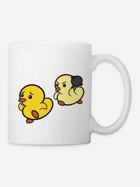 Duck Chase! - Mug - white