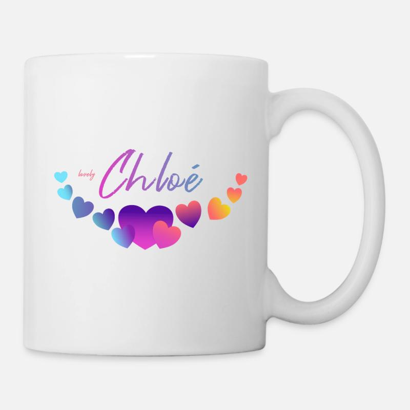 Chloé Chloé Anniversaire - Mug blanc - blanc