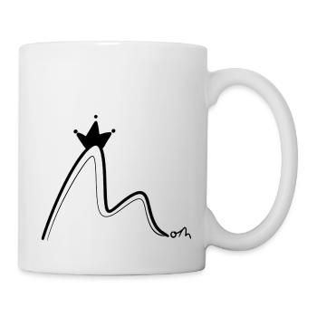 Mom Crown Krone Mutter Mama - Tasse - Weiß - Rechts