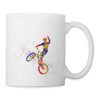 BMX Cyclist - Mug - white - Right
