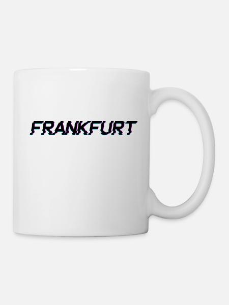 Frankfurt - Tasse - Weiß