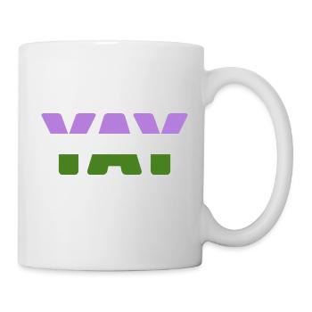 YAY Genderqueer - Mug blanc - blanc - Droite