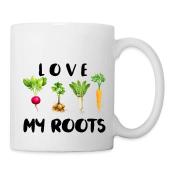 Vegetables Gardening Cute Garden Root - Mug - white - Right