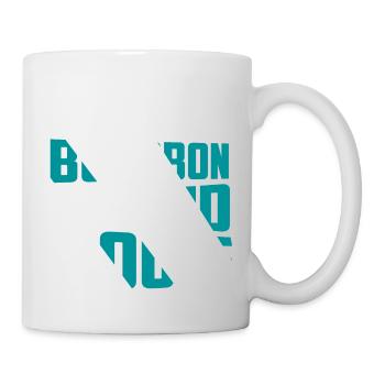 Bourbon And Books Whiskey Drinking - Tasse - Weiß - Rechts