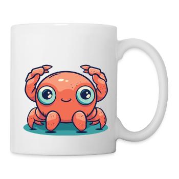Crabe - Mug blanc - blanc - Droite