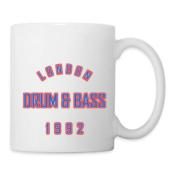 DRUM AND BASS 1992 - Mug - white - Right