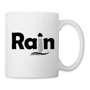 Rain - Tasse - Weiß - Rechts
