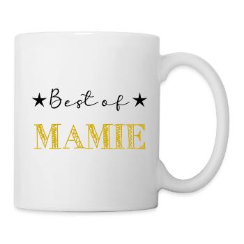 OMA. MUTTERTAG. ALLES GUTE ZUM GEBURTSTAG OMA. ICH LIEBE DICH - Tasse - Weiß - Rechts