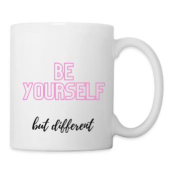 Soyez vous-même mais différent - Mug blanc - blanc - Droite