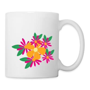 Flower Flower Plant - Mug blanc - blanc - Droite
