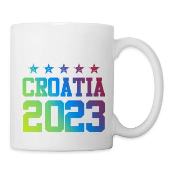 Croatia 2023 - Tasse - Weiß - Rechts