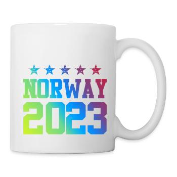 Norway 2023 - Tasse - Weiß - Rechts