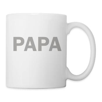 PAPA - Tasse - Weiß - Rechts