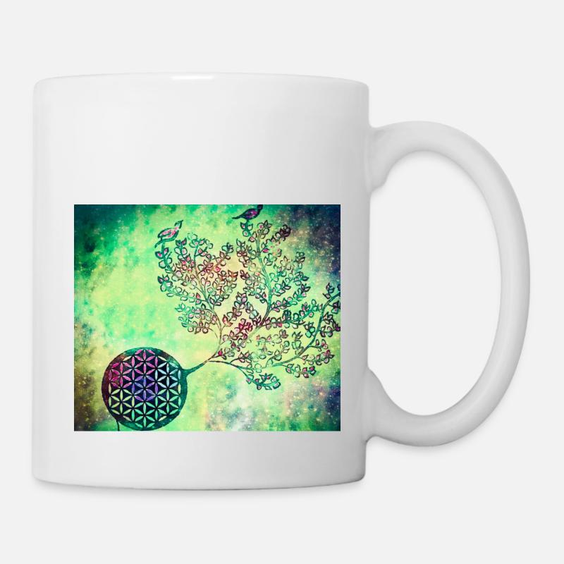 Persian Tree of Life No. 4 - Mug - white
