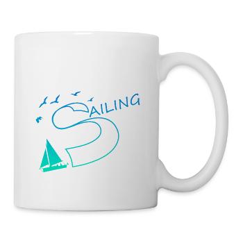 Sailing - Tasse - Weiß - Rechts