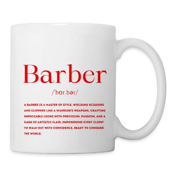 Barber Definition - Mug - white - Right