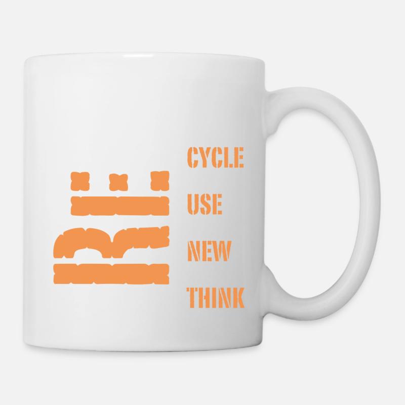 Recyclage - Mug blanc - blanc