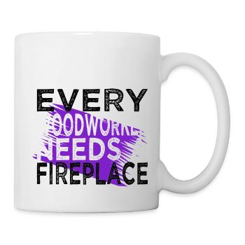 woodworking john carpenter hobbyists - Tasse - Weiß - Rechts