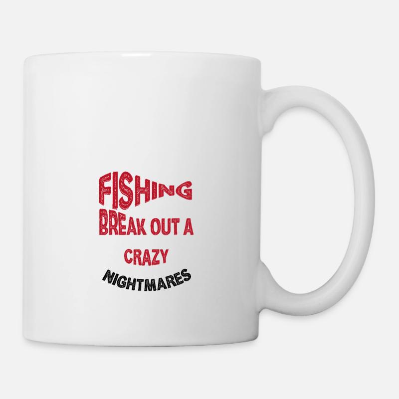 Pêche - Mug blanc - blanc