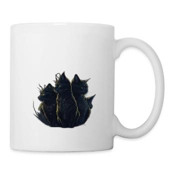 Katze - Tasse - Weiß - Rechts