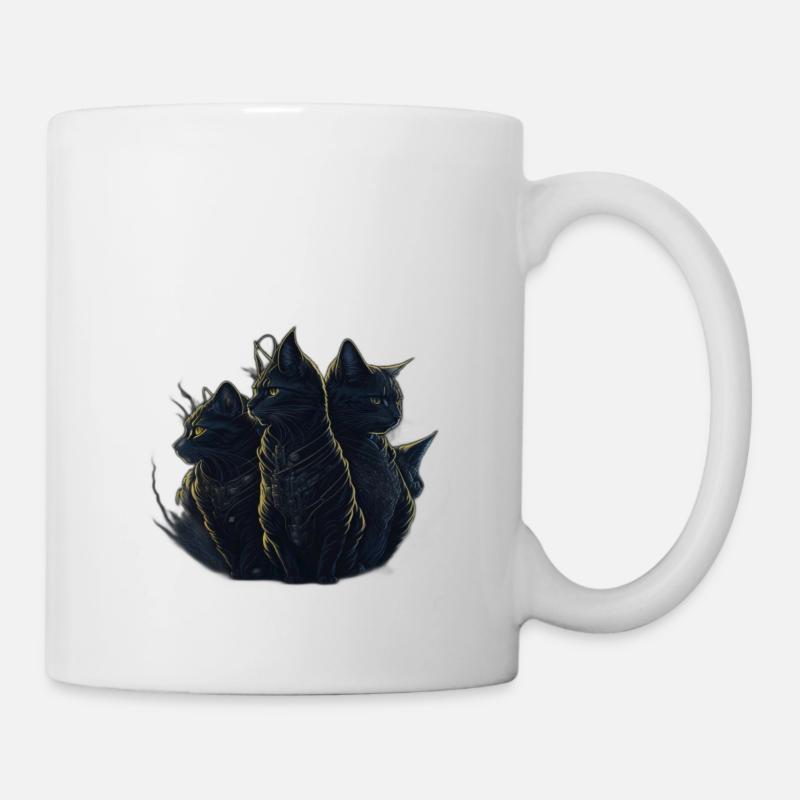 Katze - Tasse - Weiß