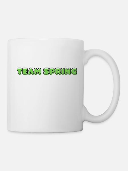 TEAM SPRING - Mug blanc - blanc