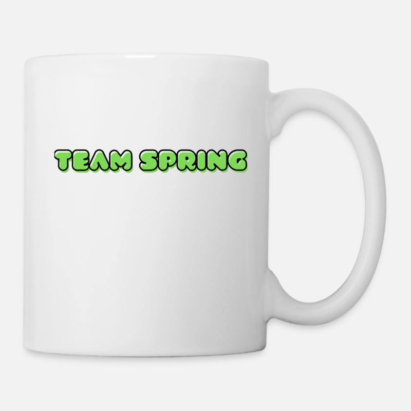 TEAM SPRING - Mug blanc - blanc