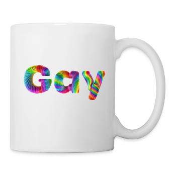 Gay - Tasse - Weiß - Rechts
