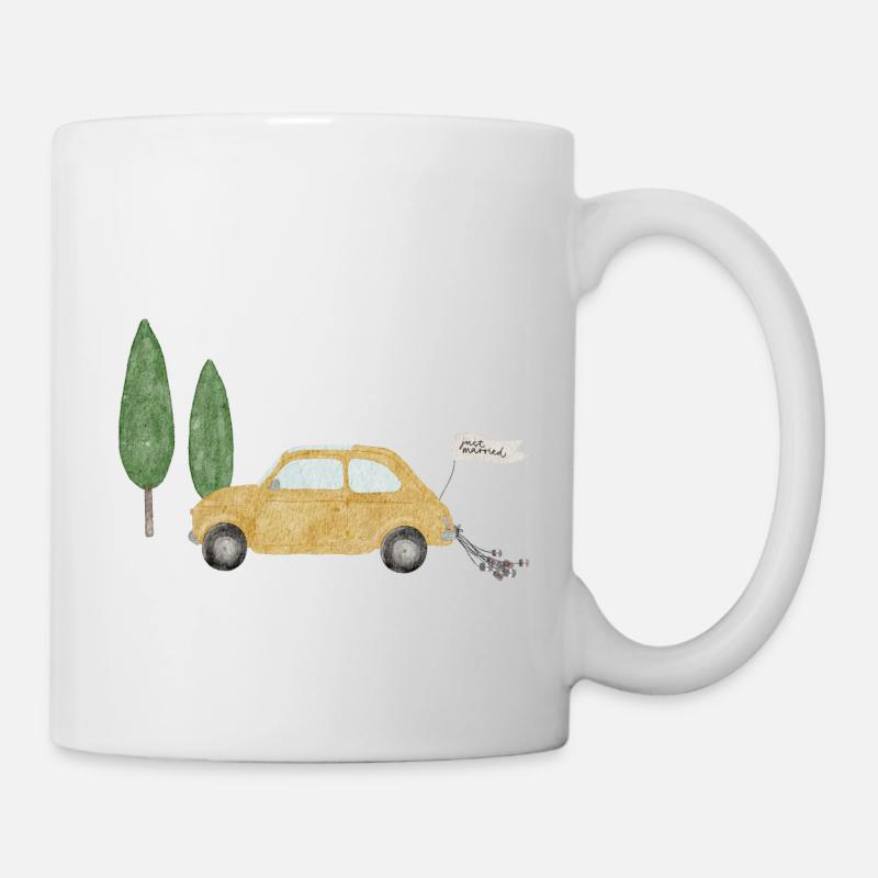 Just married - Tasse - Weiß