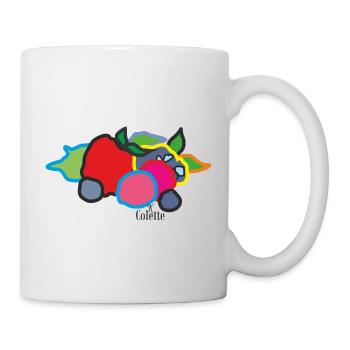 Colette Früchte - Tasse - Weiß - Rechts