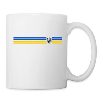 UKRAINE Sportive - Mug blanc - blanc - Droite
