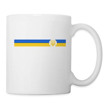 UKRAINE Sporty - Mug - white - Right
