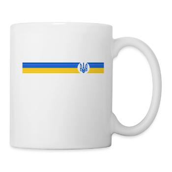 UKRAINE Sporty - Mug - white - Right