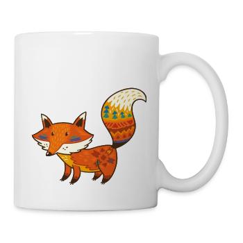 Wildtiere - Tasse - Weiß - Rechts