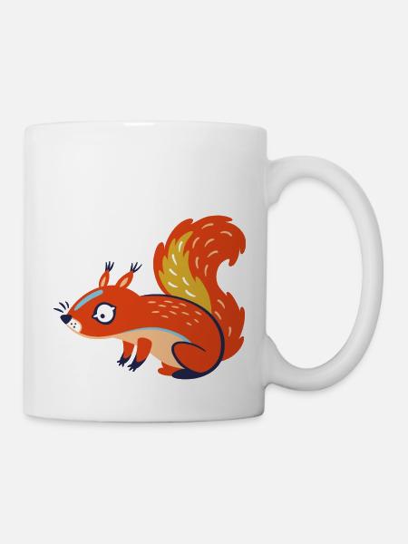 Wildtiere - Tasse - Weiß