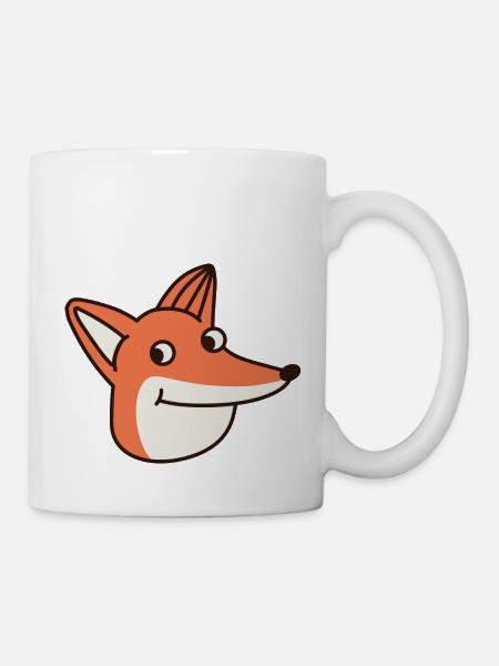 Wildtiere - Tasse - Weiß