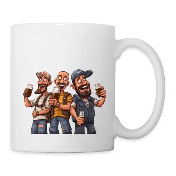 Brew Crew: Entfesseln Sie den Geist der Bierbande - Tasse - Weiß - Rechts