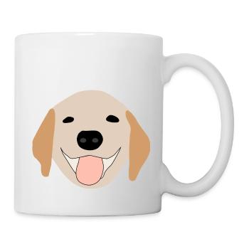 Golden Retriever 1 - Mug blanc - blanc - Droite