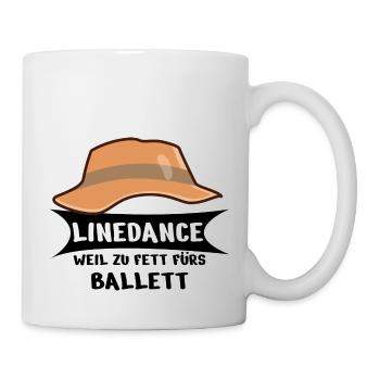 Danse Musique de danse - Mug blanc - blanc - Droite