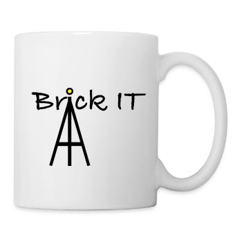 brick it - Tasse - Weiß - Rechts